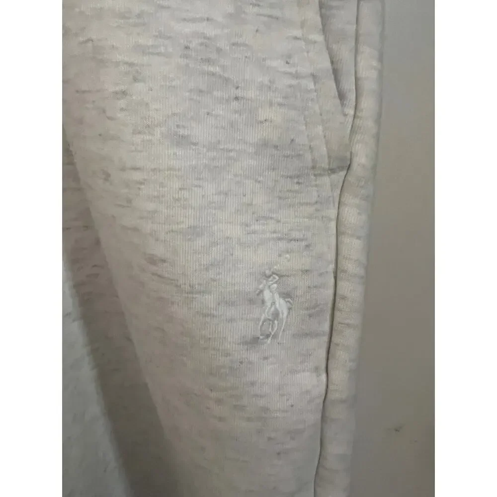 Polo Ralph Lauren Men's Double-Knit shorts XXL Heather Grey Athleisure Lounge